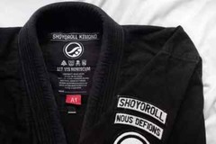 Shoyoroll Batch 66 Mission22 Project BJJ Gi 450 GSM Black Jiu-Jitsu Uniform +Bag