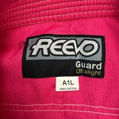 REEVO Gi Adult A1L Pink Ultralight Guard BJJ Jiu-Jitsu Martial Arts Uniform