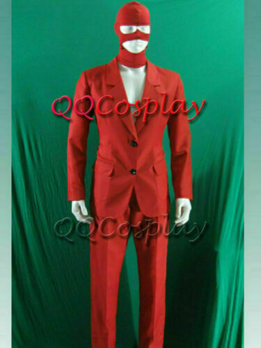 NEW! Team Fortress 2 Red Spy Cosplay Costume;