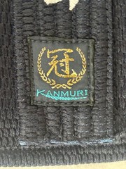 Japanese Kendo Wear Crown Kanmuri Size 2L Navy Blue Martial Arts Gi