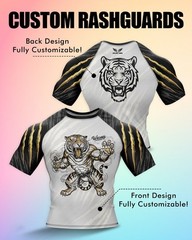 CUSTOM BJJ RASHGUARDS 3 PCS SET EACH