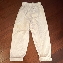 VISION Martial Arts Gi Uniform Pants, White, Size 1 (150 cm)