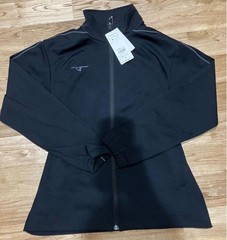Mizuno Tracksuit Set Black M Jacket Pants Training Wear New With Tags Japan