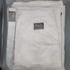 Karate Uniform PBS Pro Boxing Supplies Medium Weight White Apparel Size 5 /190