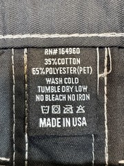 #2154 ORIGIN USA Atomic Twill Gen2 Pro BJJ Gi Pants Black Made USA 30×26