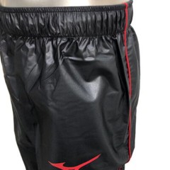 Mizuno Sauna suits Weight loss wear top and bottom set Black Red logo NEW