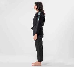 Fuji Womens Women Blossom Brazilian Jiu Jitsu Gi Jiu-Jitsu BJJ – Black