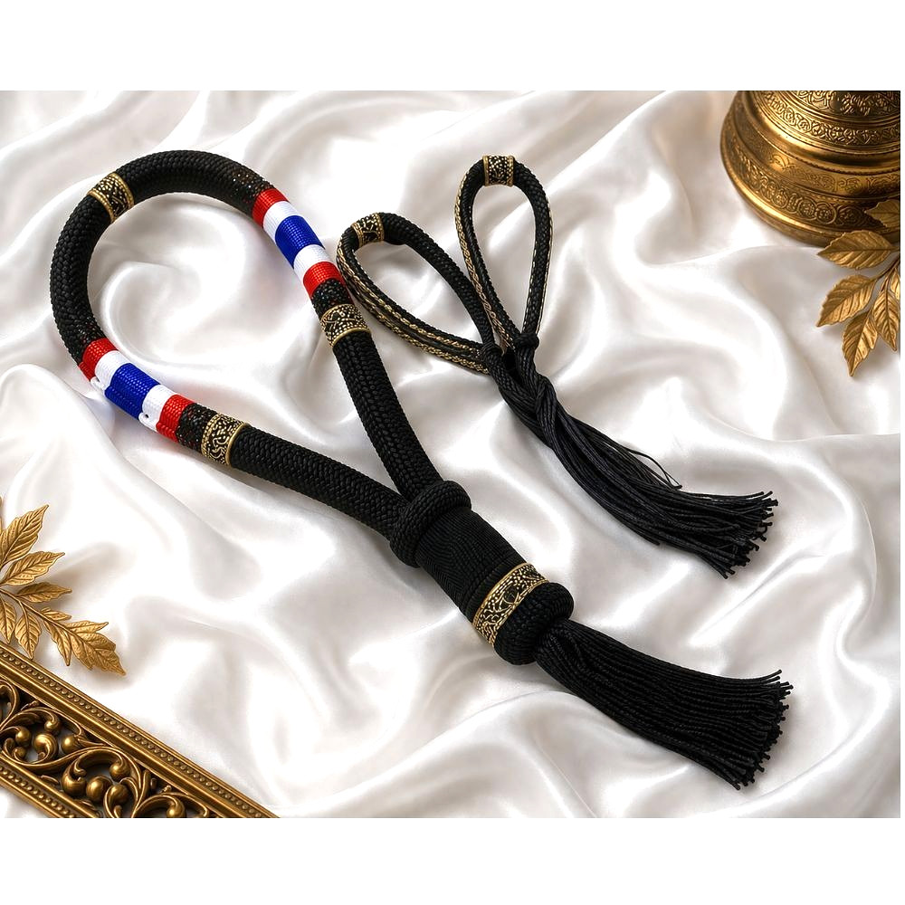 Mongkol Thai Boxing Color Black Handmand Premium MuayThai MMA Tranditional Praji
