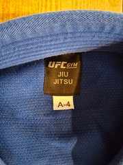 UFC Gym Kingz BJJ Jiu Jitsu Gi Jacket Men’s Size A4 Blue Kimono Suit