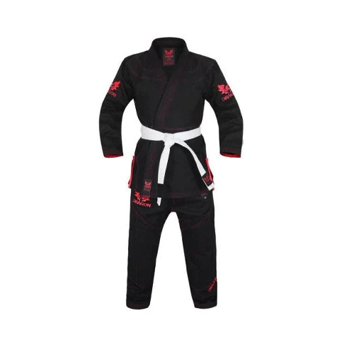 Dragon V2 Kids BJJ Gi – IBJJF Approved – Black