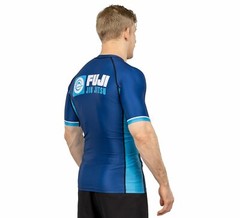 Fuji MMA BJJ Jiu Jitsu ShortSleeve Short Sleeve LS Rashguard – Blue
