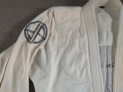 Brazilian Jiu Jitsu Muay Thai Gi Top Jacket Adult A3 White MMA BJJ *Read*