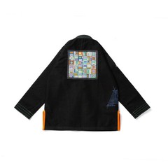 Albino and Preto Black BJJ GI Kimono Stained Glass Edition