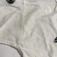 Vintage 90s Adidas Taekwondo Karate Dobok Gi Uniform White Top Size 1 150CM