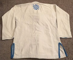 Sanabul Essential BJJ Jiu Jitsu Gi White Adult Size A0 MMA