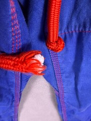Jiu Jitsu Blue Breakpoint Pants Size A2 Drawstring No Belt EUC Gracie VI Levels
