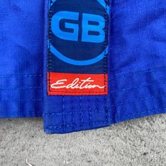 Gracie Barra Kimono/Gi Jacket Youth Y5 Blue MMA Jiu Jitsu Ripstop (No Belt)