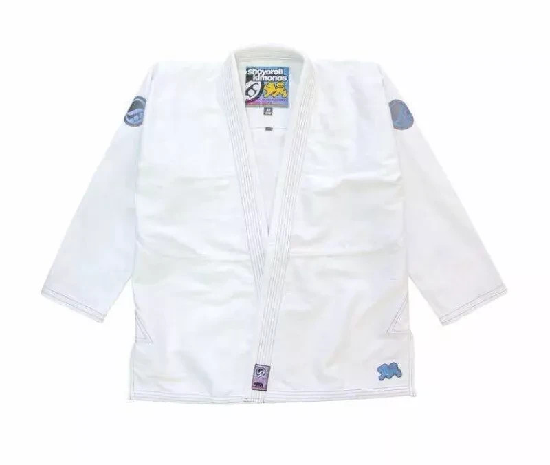 Shoyoroll Batch #90 White Skies V2 Kimono 350/450 GSM Top Quality BJJ Gi
