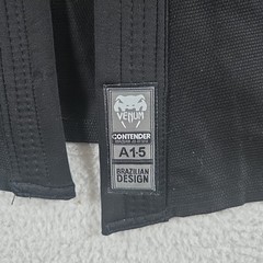 Venum Contender 2.0 Brazilian Jiu-Jitsu Gi – Black Size A1.5