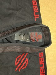 Sanabul Gi A1 NEW Black Red Brazilian Jiu Jitsu BJJ Highlights Pro Competition
