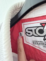 Storm Kimonos A3 White BJJ Gi Brazilian Jiu Jitsu Uniform Jacket Pants Adult