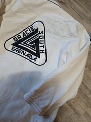 Gracie South Grenada Tatami Fightwear A3 White Nova Jiu-Jitsu Kimono Suit Excell