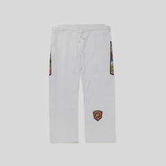 Albino & Preto Premium BJJ Gi White 450 GSM Fundamental Limited Edition With Bag