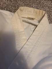 Vintage The World Tae kwondo Karate Uniform Top Martial Arts Size 3/170
