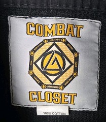 Combat Closet Gracie Trinity BJJ Gi Jacket Women’s M4 Black Jiu Jitsu