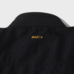 KINGZ x IBJJF Official Gi Black 450 GSM BJJ Gi | Competition Legal Kimono