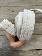 Elite Sports Japanese Design Taekwondo/Karate/Ju Jitsu White Belt Size 000