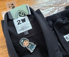 NEW 2025 SHOYOROLL AK16364 COMP STANDARD KIMONO BLACK GI JIU JITSU BJJ XXV 2W