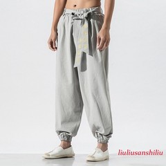 Kung Fu Tai Pants Bloomers Wushu Martial Arts Wing Chun Clothing Training Linen
