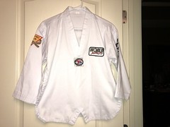 Hapkido Taekwondo Dobok Martial Arts Gi Boys Girls Size 1 Uniform 150cm EUC