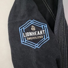 War Tribe Lionheart Jiu Jitsu Arts Lion Karate Gi Uniform Jacket Size A2