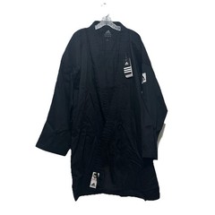 NWT Adidas Black Karate Kata Uniform Coat K200 WKF Approved Kid’s Size 7 NO BELT