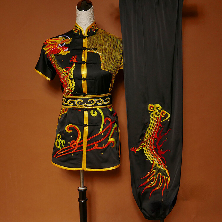 Custom Made Competition Kung Fu Uniform Tai Chi Wushu Performance Clothing Women