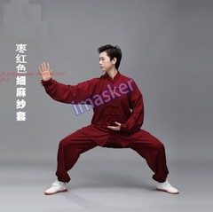 Women Men Soft Chinese Tai Chi Martial arts Suit Wing chun Wushu Kung fu Uniform