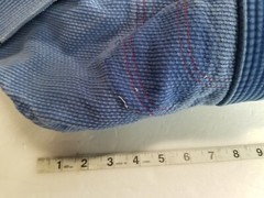 Gracie Barra Equipe Storm Jiu Jitsu Gi Storm Blue No Patches Kimono TOP ONLY A0