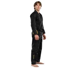 Fuji Ultra Lite Lightweight Mens Brazilian Jiu-Jitsu BJJ Gi – Black w/ Yellow