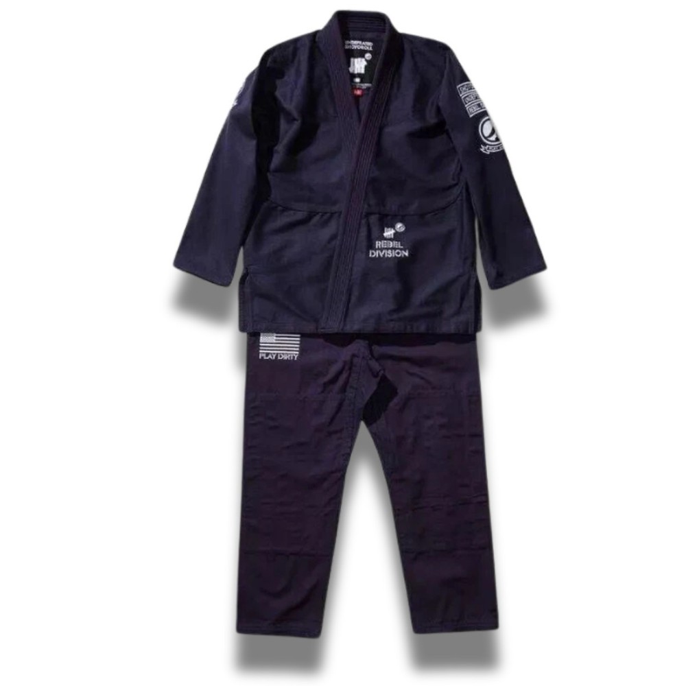 New Shoyoroll Batch 61 Undefeated V2 Navy BJJ Gi Uniform 450 gsm Jiu Jitsu Suit