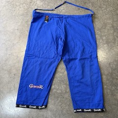 Gladiator Gis Jiu Jitsu Karate Pants Blue