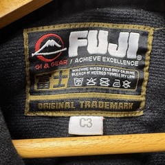 Fuji Kimono Youth C3 Black All Around BJJ Gi & Gear MMA Karate Jiu-Jitsu Judo