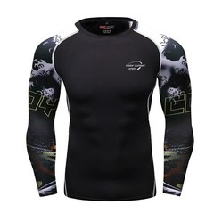 Brazilian Jiu Jitsu MMA BJJ Rash Guard Shirts For Grappling Martial Arts