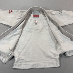 Gracie Barra Gi Jiu Jitsu MMA Kimono Pants & Jacket A2 Set Unisex White Read