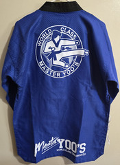 Adult VISION Taekwondo Gi Uniform Size 4/180, Blue – Master Yoo Patches, Korea