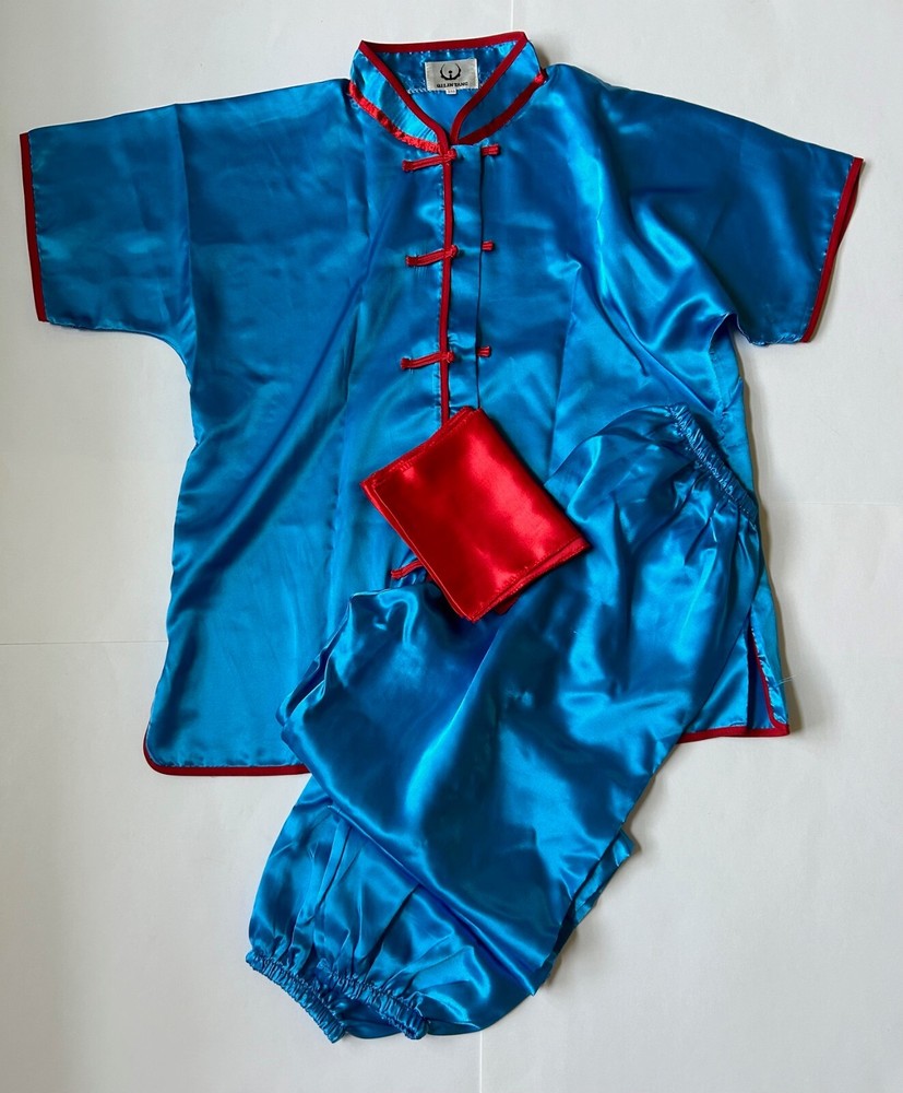 Kung Fu Wushu Martial Arts Performance Clothing Boys Girls M/L