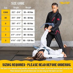 BJJ Gi for Kids: Ultra Lightweight, Preshrunk Fabric, & Free White Belt Included
