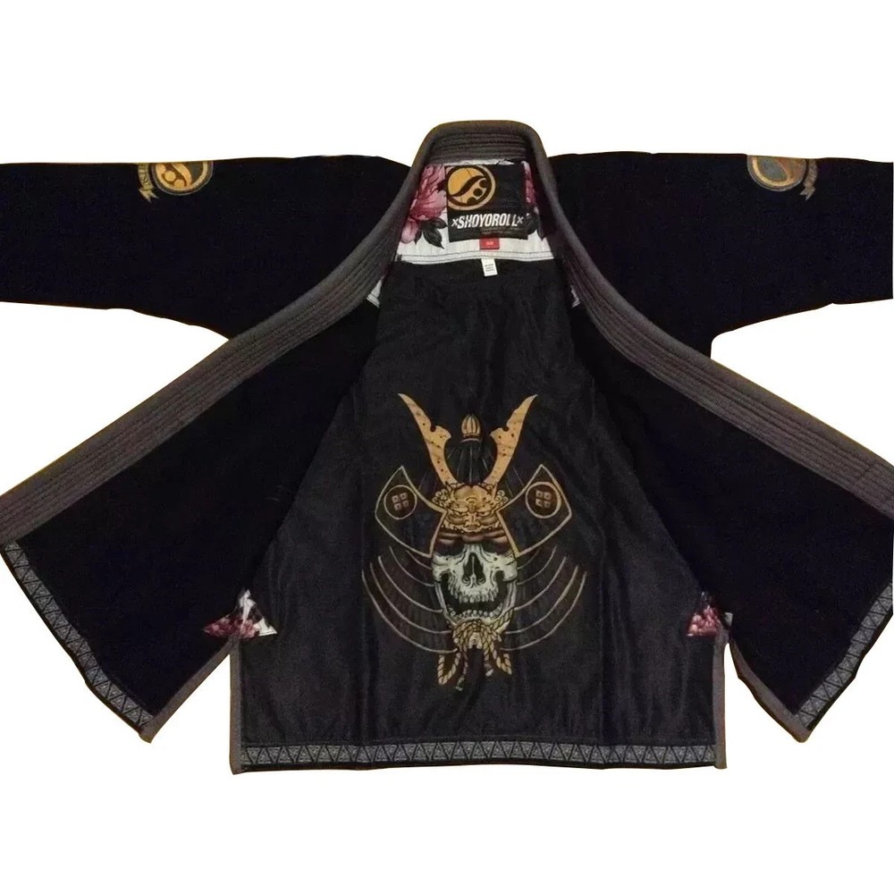Shoyoroll 7th Son II Batch 33 Black BJJ Gi 450 GSM Jiu Jitsu Kimono With Bag