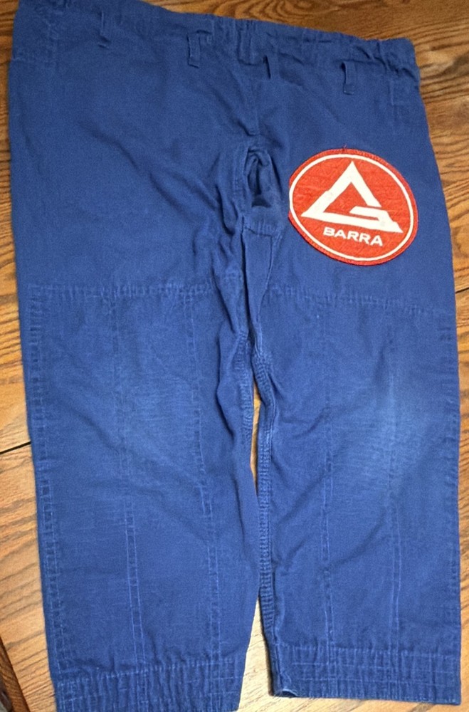 Gracie Barra Equipe GB Edition BJJ Jiu-Jitsu Gi Pants A0 Blue